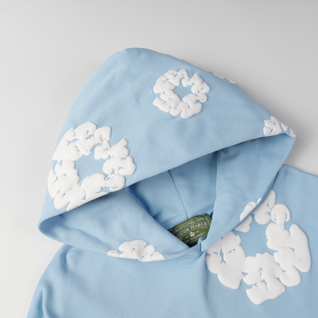Celene - Baby Blauer Blumen Tracksuit