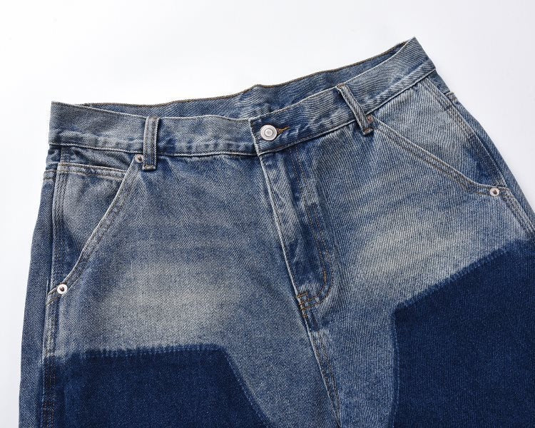 Celene Blue Carpenter Shorts