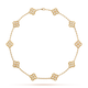 HALSKETTE KLEEBLATT 10 DESIGNS | GOLD