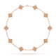 HALSKETTE KLEEBLATT 10 DESIGNS | ROSÉGOLD