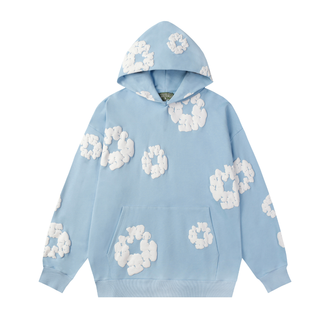 Celene - Baby Blauer Blumen Tracksuit