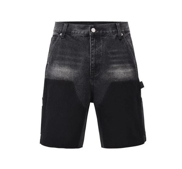 Celene Black Carpenter Shorts