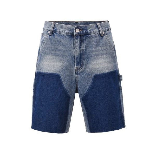 Celene Blue Carpenter Shorts