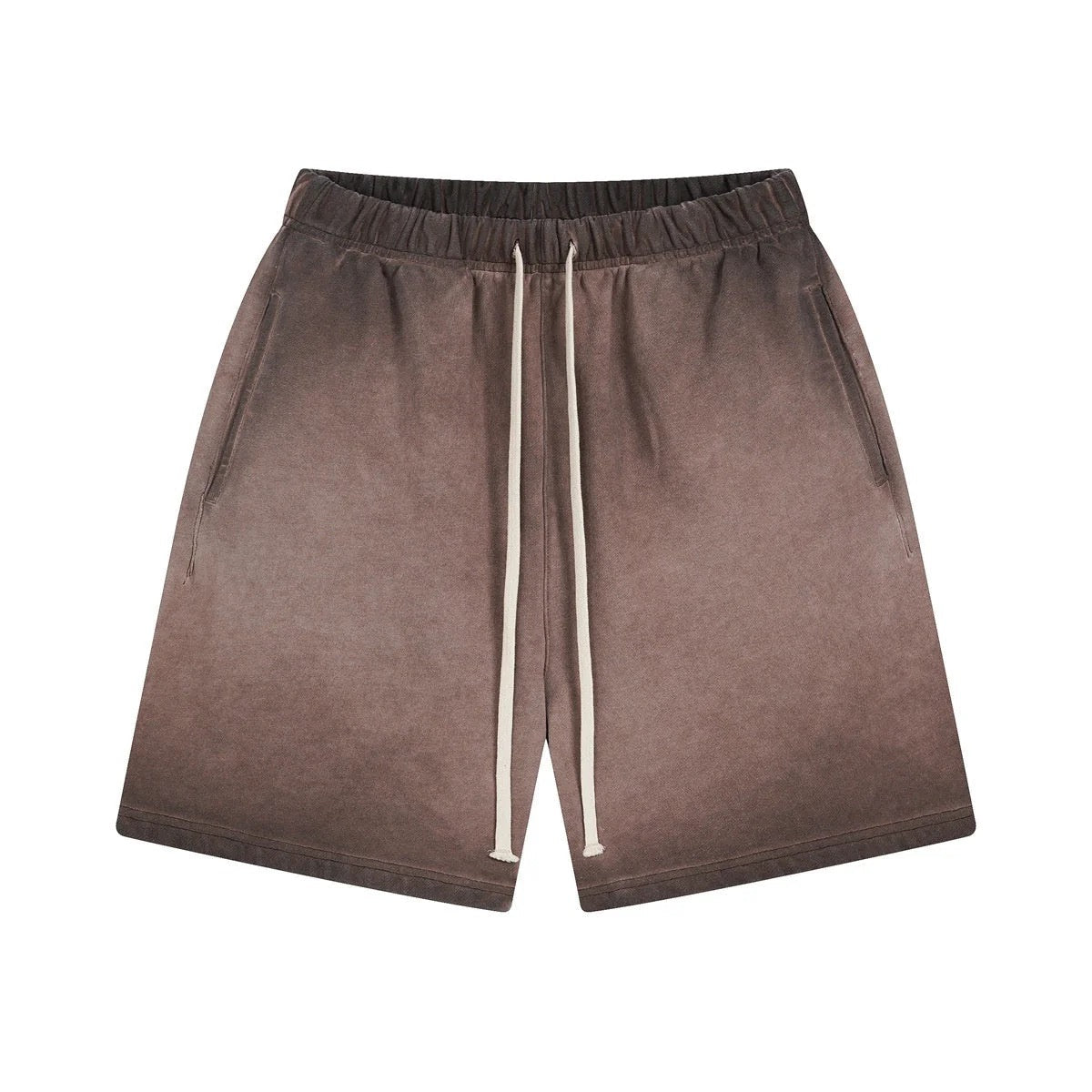 Celene Brown Washed Shorts