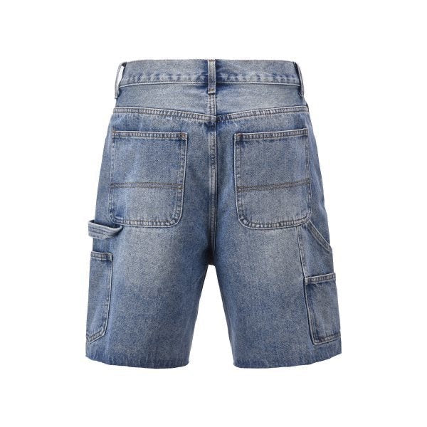 Celene Blue Carpenter Shorts