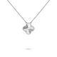KLEEBLATT HALSKETTE | SILBER